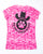 BDRR Camo Pink V Neck T Shirt