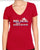 T Shirt Ladies Red White Blue Logo