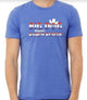 T Shirt Men's Re White Blue Logo
